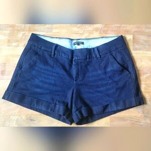 Dear John cuffed dark denim shorts